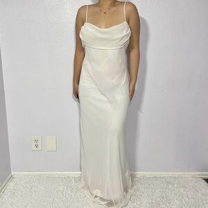 Vintage Ethereal White Formal Dress